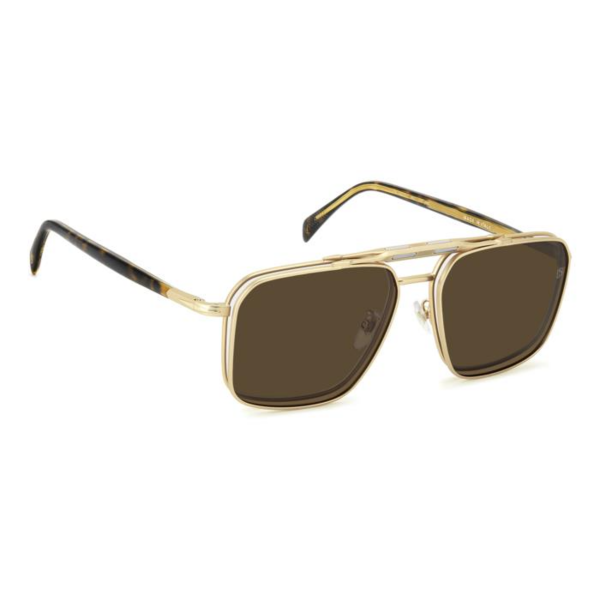 DB 1187/G/C KJ116 57 David Beckham Klipsli (Clip-On) Polarize Güneş Gözlüğü