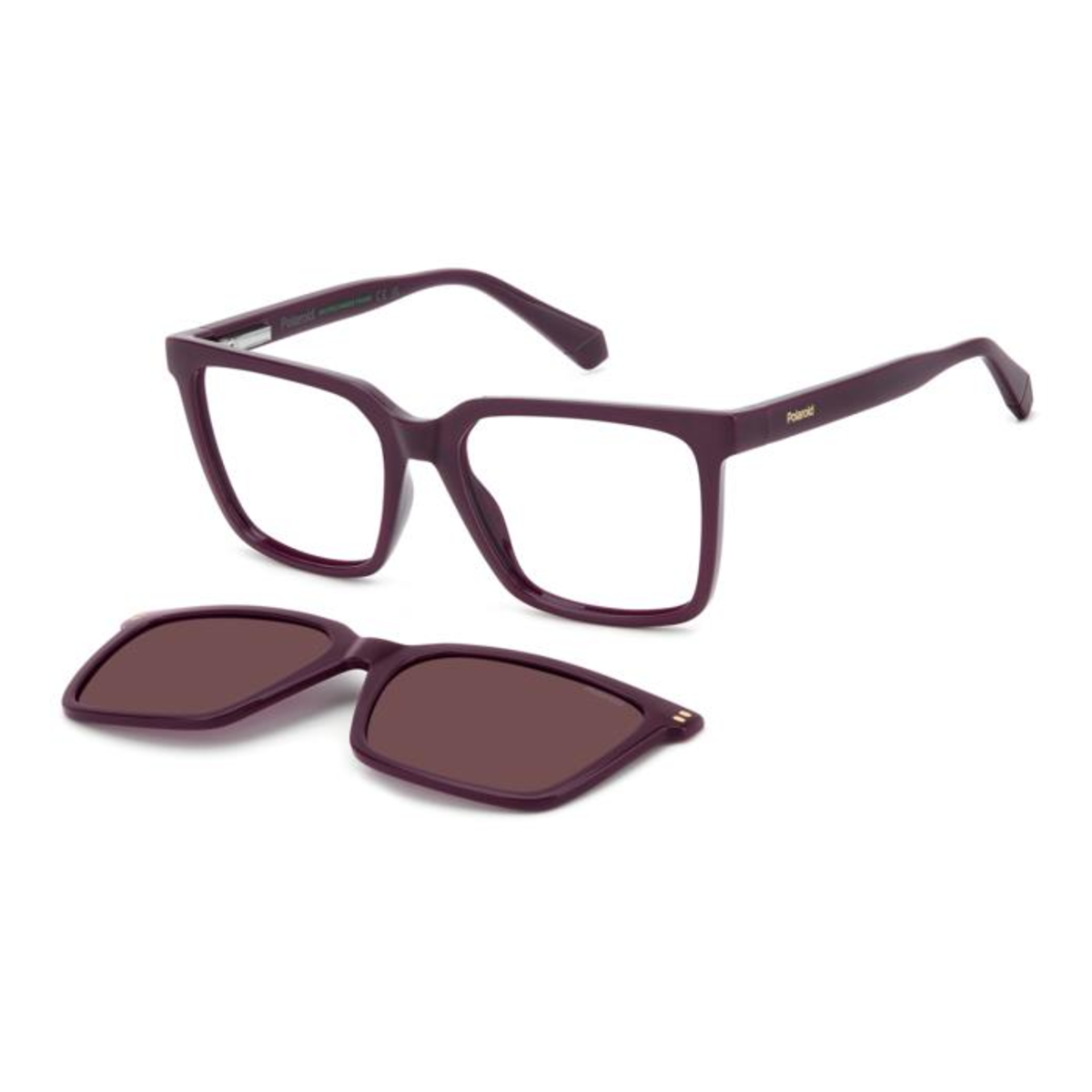 PLD D556/C 0T717 54 Polaroid Klipsli (Clip-On) Polarize Güneş Gözlüğü