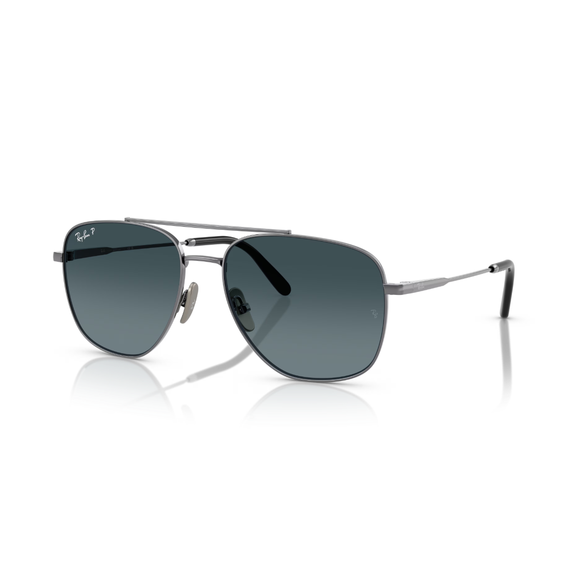 RB 8097 165/S3 59 Ray-Ban WILLIAM Titanyum Polarize Güneş Gözlüğü