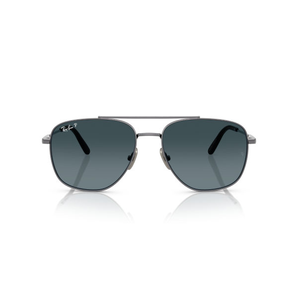 RB 8097 165/S3 59 Ray-Ban WILLIAM Titanyum Polarize Güneş Gözlüğü