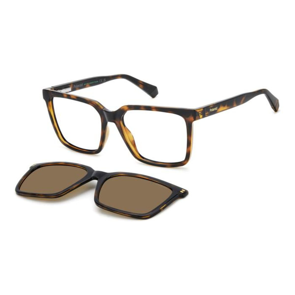 PLD D556/C 08617 54 Polaroid Klipsli (Clip-On) Polarize Güneş Gözlüğü