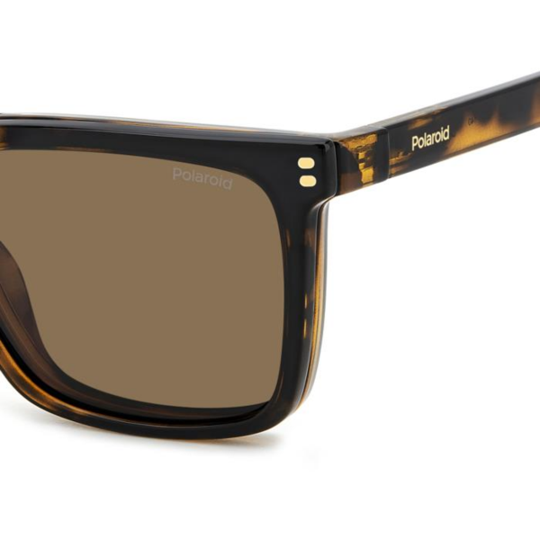 PLD D556/C 08617 54 Polaroid Klipsli (Clip-On) Polarize Güneş Gözlüğü