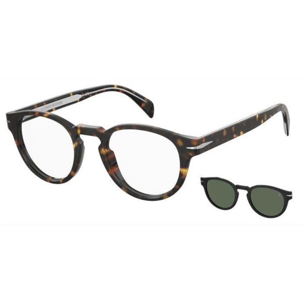 DB 7104/CS 086UC 49 David Beckham Klipsli (Clip-On) Erkek Polarize Güneş Gözlüğü