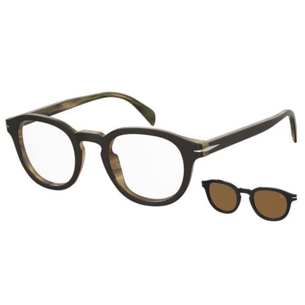 DB 1080/CS 05KSP 49 David Beckham Klipsli (Clip-On) Erkek Polarize Güneş Gözlüğü