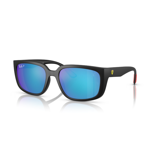 RB 4443M F602A1 57 Ray-Ban Scuderia Ferrari Polarize Güneş Gözlüğü