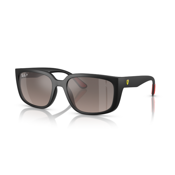 RB 4443M F6025J 57 Ray-Ban Scuderia Ferrari Polarize Güneş Gözlüğü