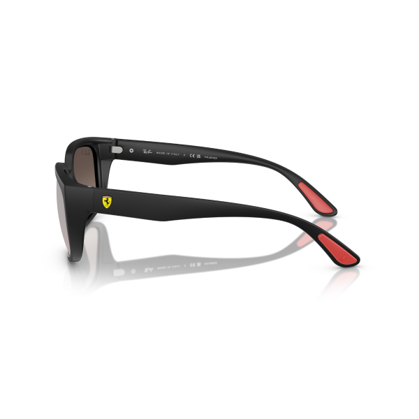 RB 4443M F6025J 57 Ray-Ban Scuderia Ferrari Polarize Güneş Gözlüğü
