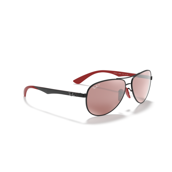 RB 8313M F002H2 61Ray-Ban Scuderia Ferrari Polarize Güneş Gözlüğü