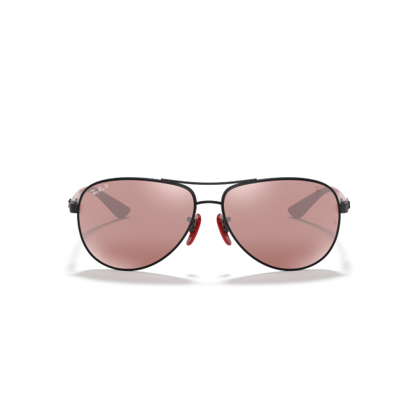 RB 8313M F002H2 61Ray-Ban Scuderia Ferrari Polarize Güneş Gözlüğü