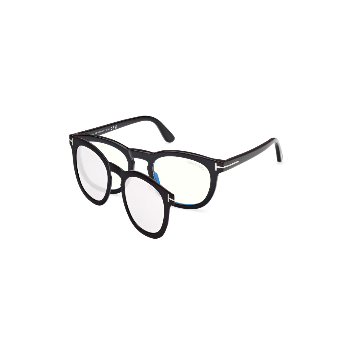 FT 5993-B 005 50 Tom Ford Klipsli (Clip-On) Güneş Gözlüğü