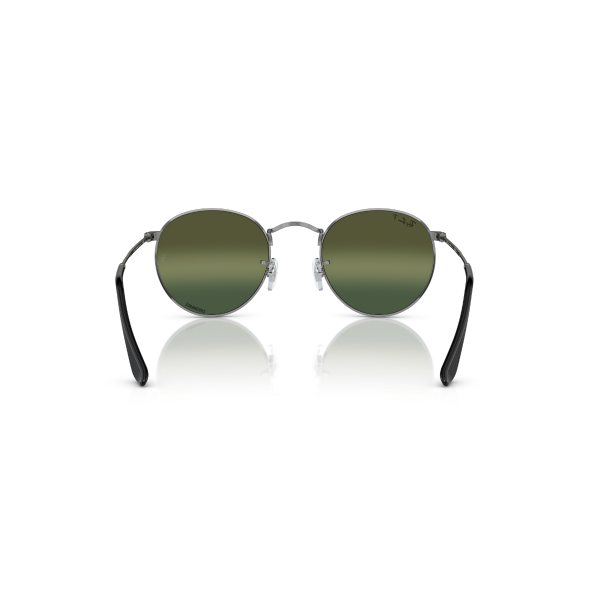 RB 3447 004/G4 50 Ray-Ban ROUND METAL Chromance Polarize Güneş Gözlüğü