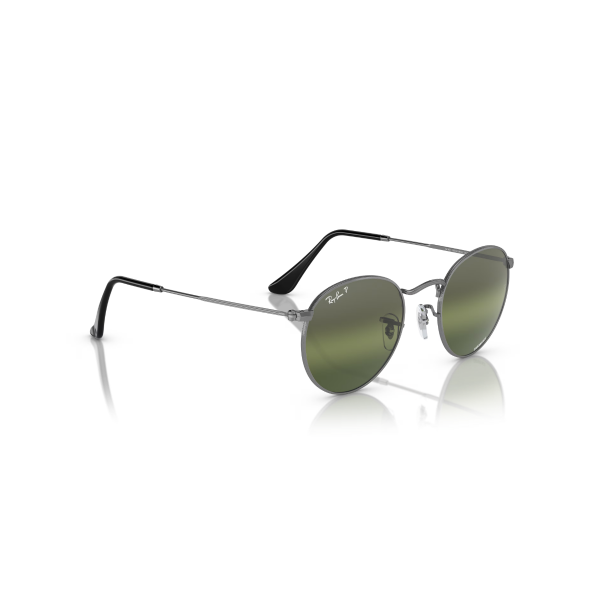 RB 3447 004/G4 50 Ray-Ban ROUND METAL Chromance Polarize Güneş Gözlüğü