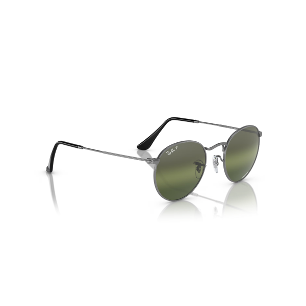 RB 3447 004/G4 50 Ray-Ban ROUND METAL Chromance Polarize Güneş Gözlüğü