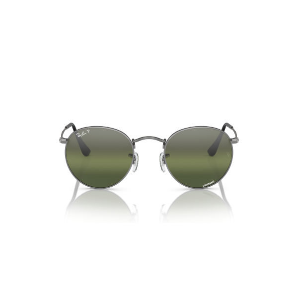 RB 3447 004/G4 50 Ray-Ban ROUND METAL Chromance Polarize Güneş Gözlüğü