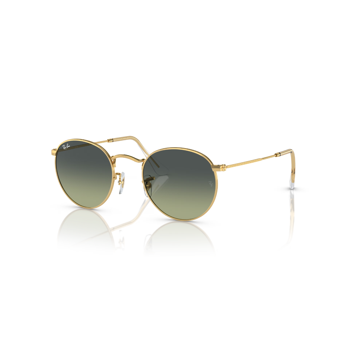 RB 3447 001/BH 53 Ray-Ban ROUND METAL Güneş Gözlüğü