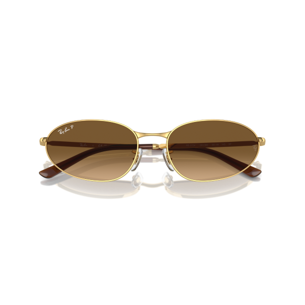 RB 3734 001/M2 56 Ray-Ban Polarize Güneş Gözlüğü