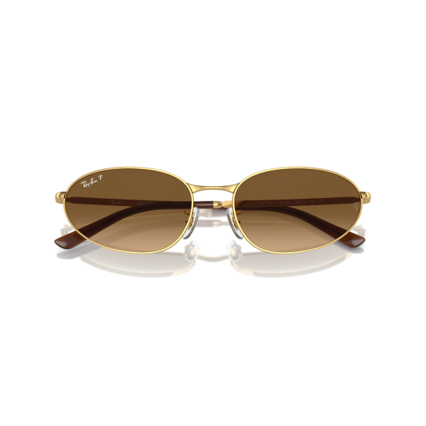 RB 3734 001/M2 56 Ray-Ban Polarize Güneş Gözlüğü