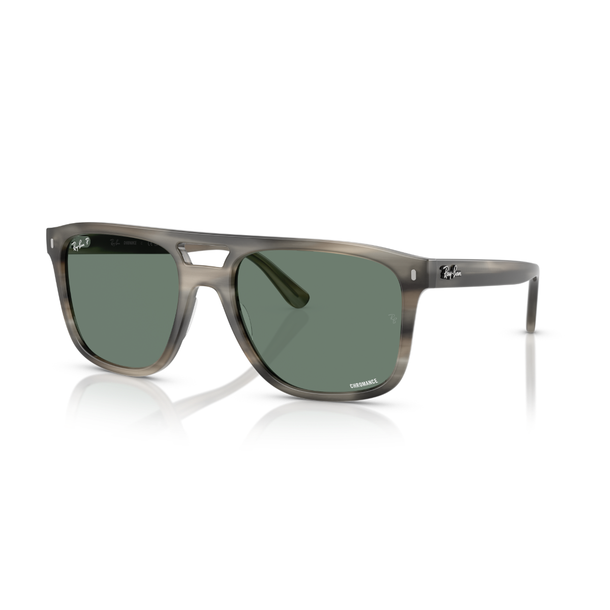 RB 2213CH 14243R 55 Ray-Ban Chromance Polarize Güneş Gözlüğü