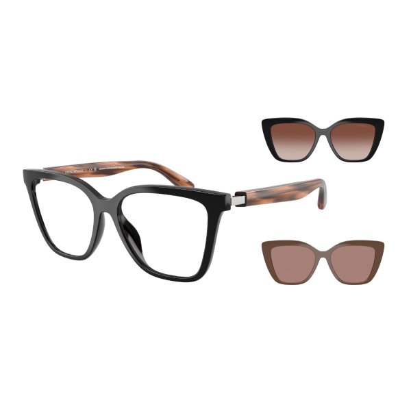 EA 4254U 62661W 52 Emporio Armani Klipsli (Clip-On) Güneş Gözlüğü