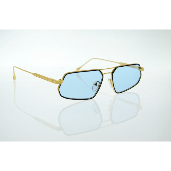 FV HEPHA BLK/GLD AÇIK MAVİ 58 Franco Vital Güneş Gözlüğü