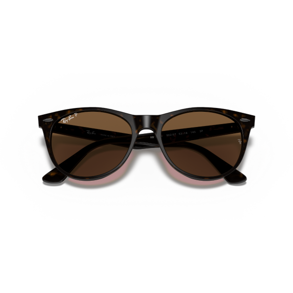 RB 2185 902/57 55 Ray-Ban WAYFARER II Polarize Güneş Gözlüğü