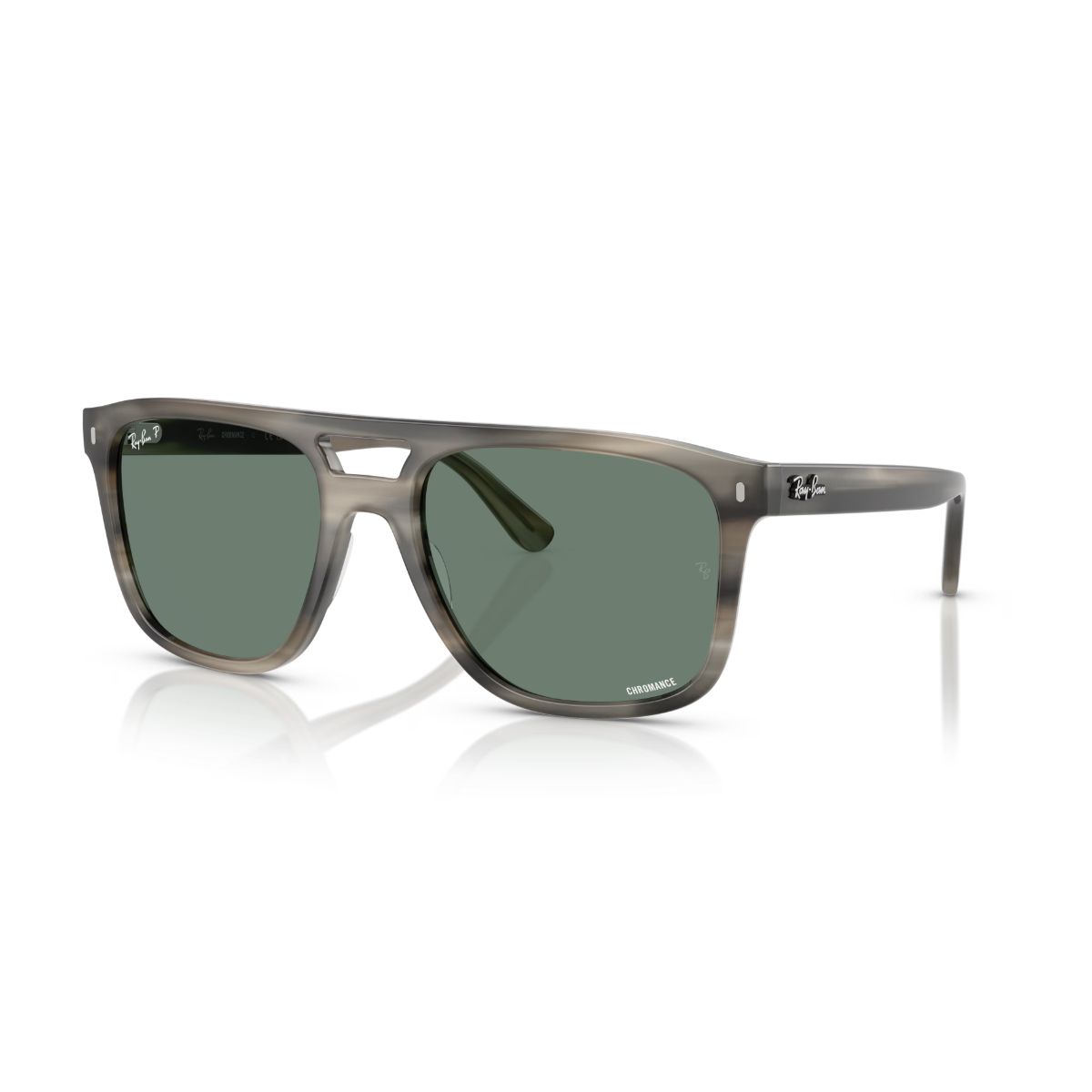 RB 2213CH 14243R 58 Ray-Ban Chromance Polarize Güneş Gözlüğü