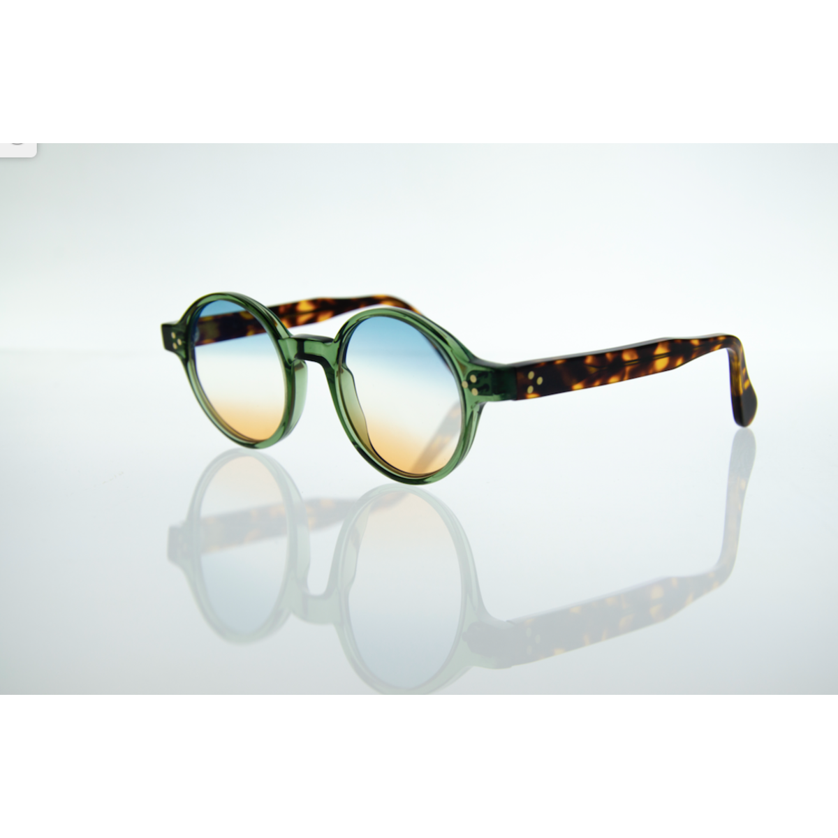 FV EKA 2 YEŞİL/HAVANA TRİPLE DEGRADE 45 Franco Vital Güneş Gözlüğü