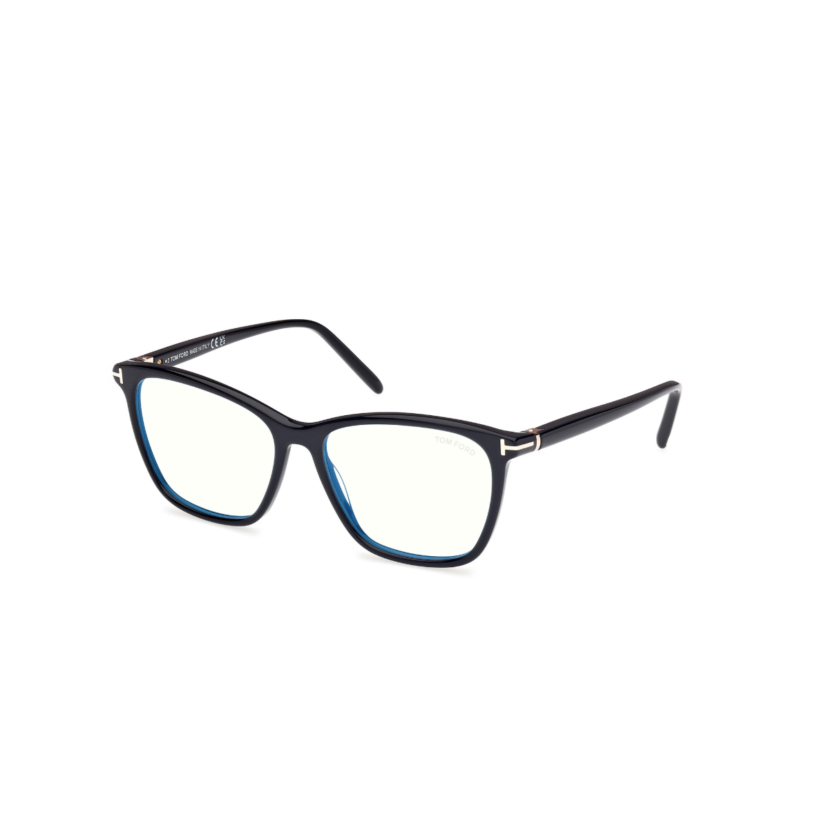 FT 5989-B 001 55 Tom Ford Blue Block Mavi Işık Filtreli Ekran Gözlüğü