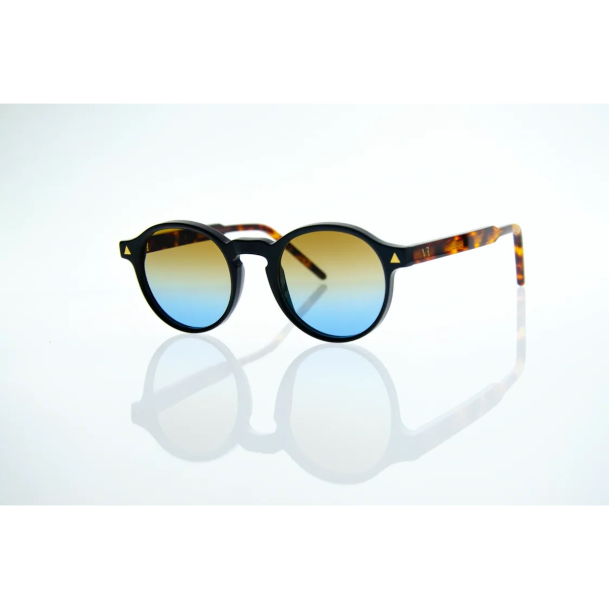 FV ADOM BLK / BRN KAHVE SARI 46 Franco Vital Güneş Gözlüğü