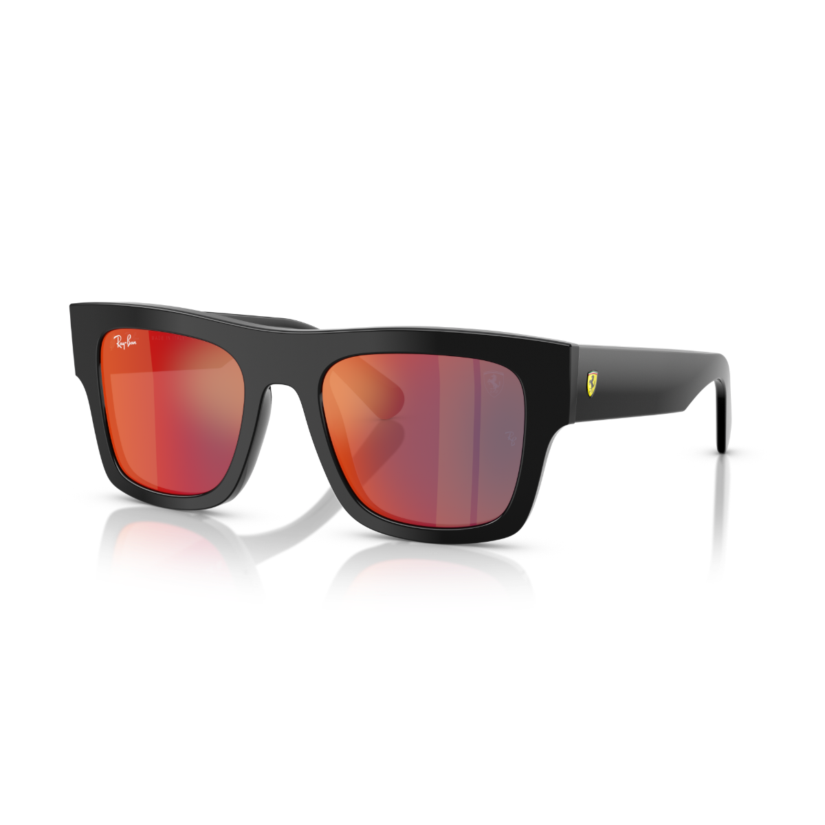 RB 2217M F6016P 53 Ray-Ban Scuderia Ferrari HOME RACE SPECIAL EDITION Güneş Gözlüğü