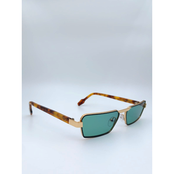FV JACHIN MBLK/GLD YEŞİL 58 Franco Vital Güneş Gözlüğü