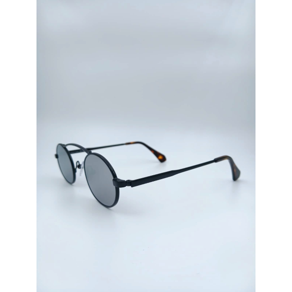 FV ISIS SİYAH AYNALI GÜMÜŞ 47 Franco Vital Güneş Gözlüğü