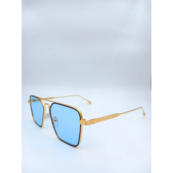 FV MONU BLK / GLD TURKUAZ 56 Franco Vital Güneş Gözlüğü
