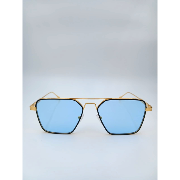 FV MONU BLK / GLD TURKUAZ 56 Franco Vital Güneş Gözlüğü