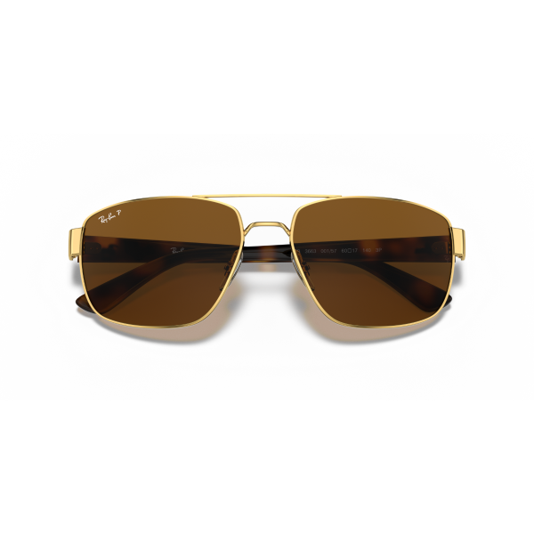 RB 3663 001/57 60 Ray-Ban Polarize Güneş Gözlüğü