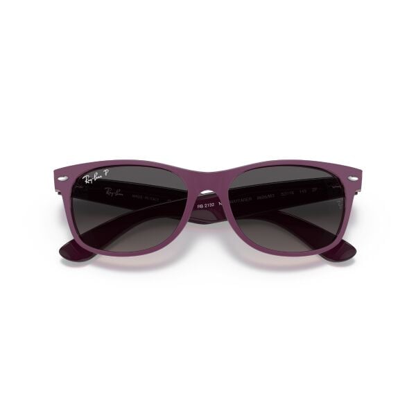 RB 2132 6606M3 55 Ray-Ban NEW WAYFARER Polarize Güneş Gözlüğü