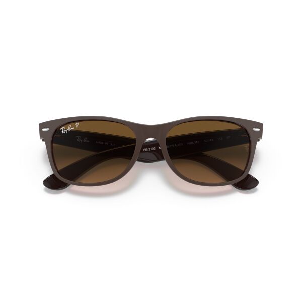 RB 2132 6608M2 52 Ray-Ban NEW WAYFARER Polarize Güneş Gözlüğü