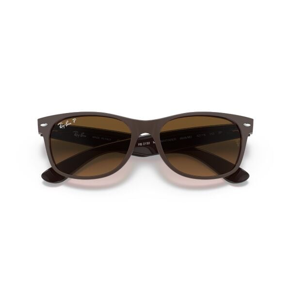 RB 2132 6608M2 55 Ray-Ban NEW WAYFARER Polarize Güneş Gözlüğü