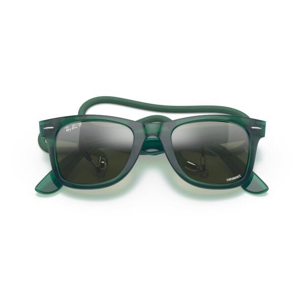 RB 2140 6615G4 50 Ban WAYFARER Chromance Polarize Güneş Gözlüğü