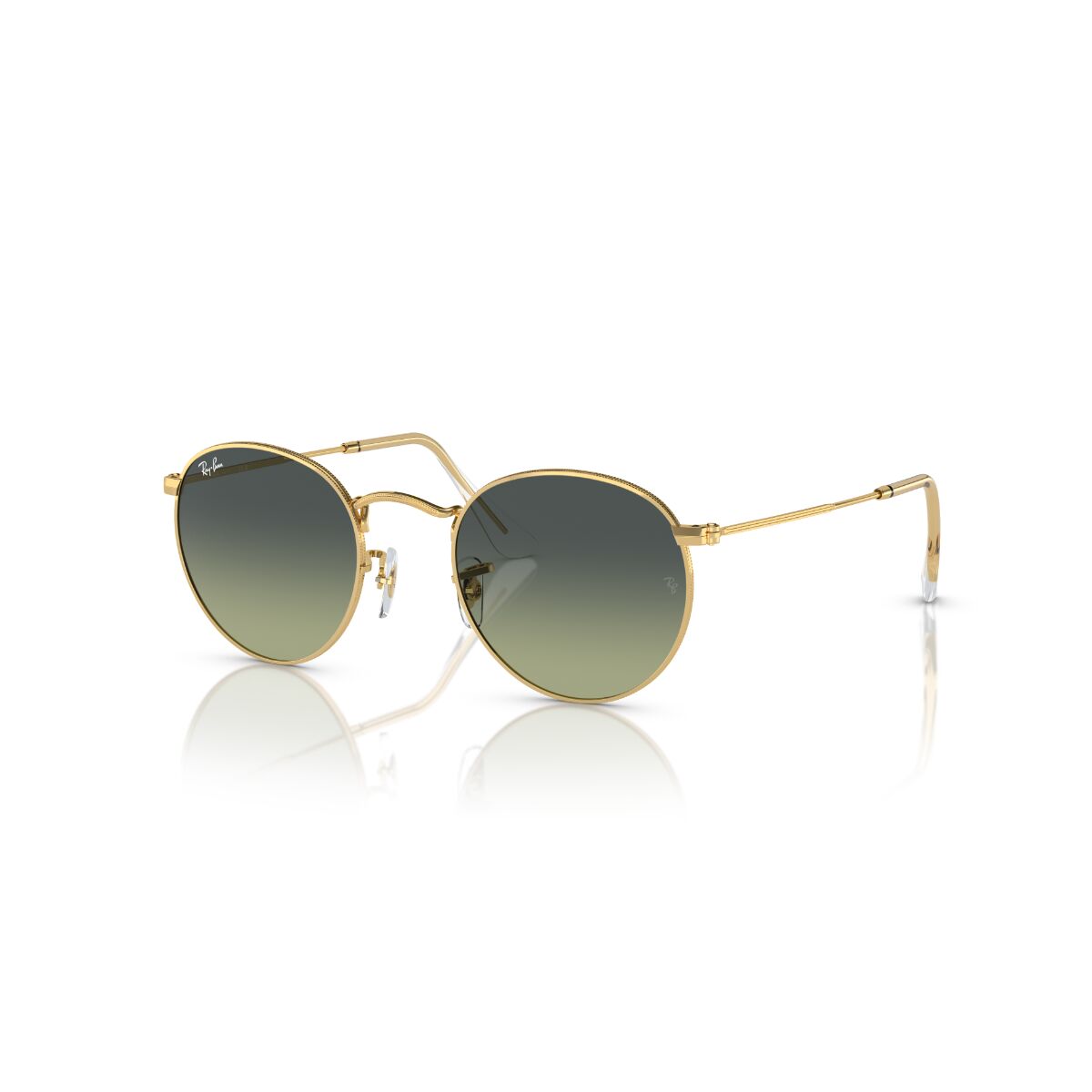 RB 3447 001/BH 47 Ray-Ban ROUND METAL Güneş Gözlüğü