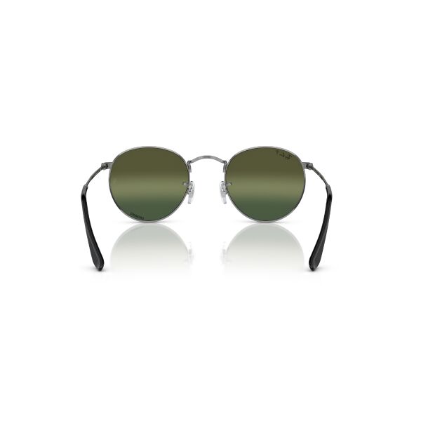 RB 3447 004/G4 53 Ray-Ban ROUND METAL Chromance Polarize Güneş Gözlüğü