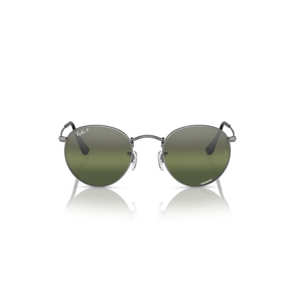 RB 3447 004/G4 53 Ray-Ban ROUND METAL Chromance Polarize Güneş Gözlüğü