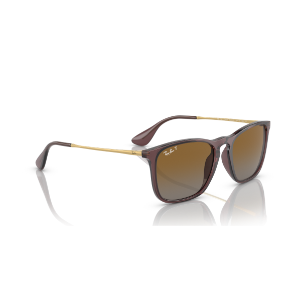 RB 4187 6593T5 54 Ray-Ban CHRIS Polarize Güneş Gözlüğü
