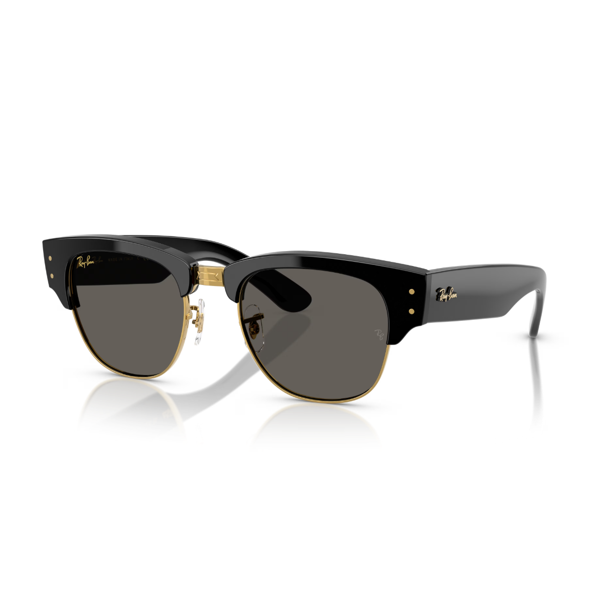 RB 0316S 6826J5 50 Ray-Ban Mega CLUBMASTER BLACKED OUT Koleksiyonu Güneş Gözlüğü