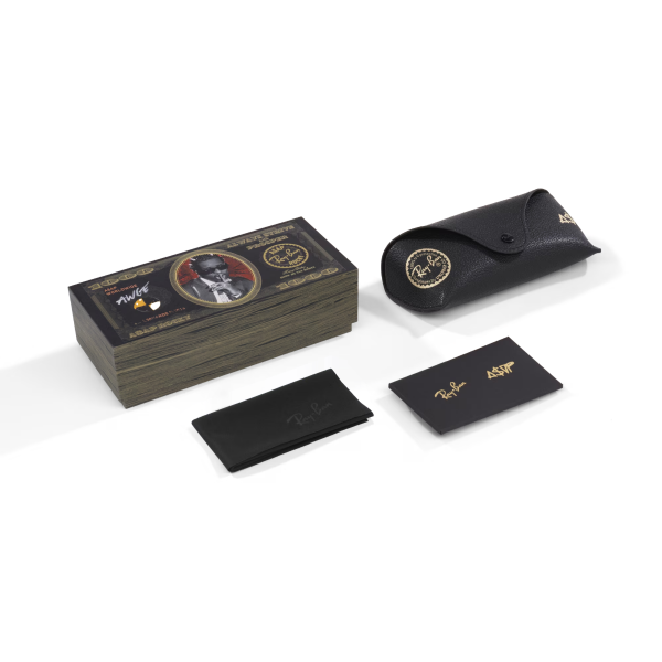 RB 0316S 6826J5 50 Ray-Ban Mega CLUBMASTER BLACKED OUT Koleksiyonu Güneş Gözlüğü