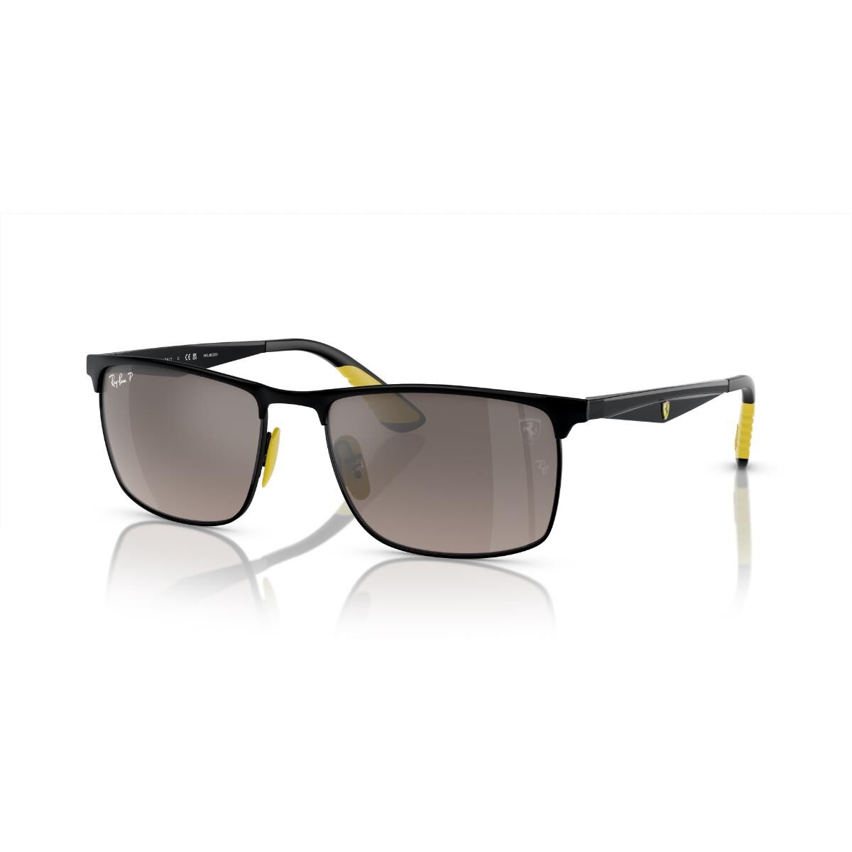 RB 3726M F0885J 57 Ray-Ban Scuderia Ferrari Polarize Güneş Gözlüğü