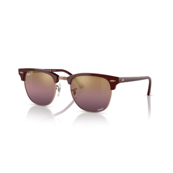 RB 3016 1365G9 51 Ray-Ban CLUBMASTER Chromance Polarize Güneş Gözlüğü