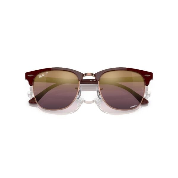 RB 3016 1365G9 51 Ray-Ban CLUBMASTER Chromance Polarize Güneş Gözlüğü