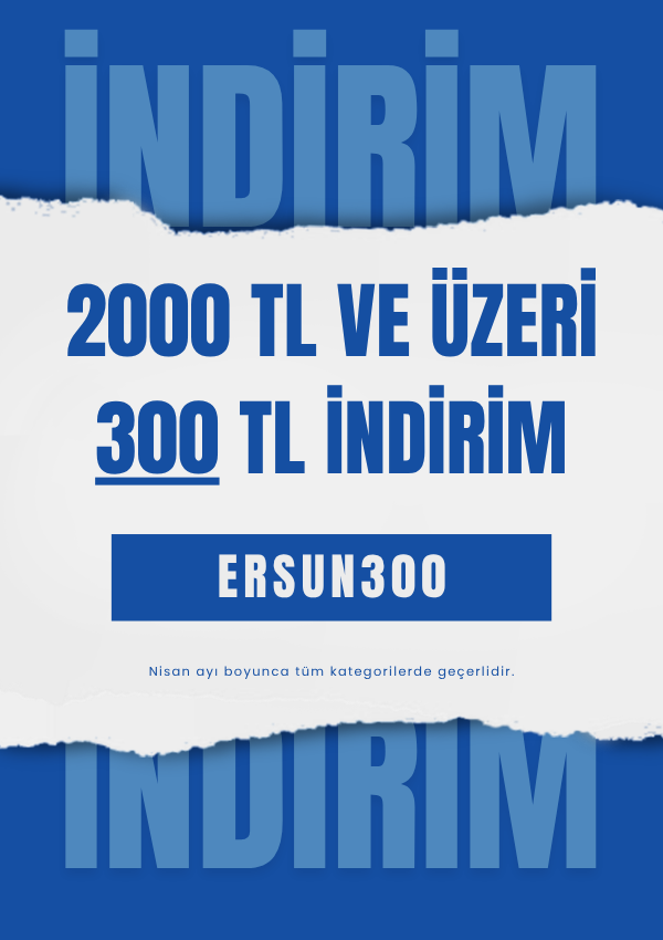 2000 TL ve üzeri 300 TL İndirim