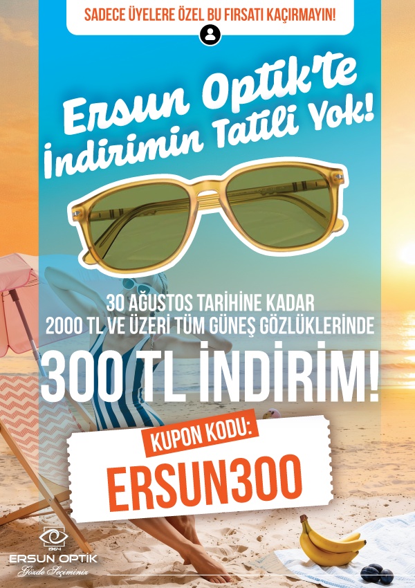 300 TL İndirim Seni Bekliyor!
